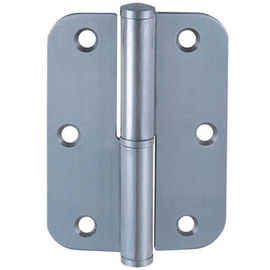 Le coin rond enlèvent les charnières de porte carrées en métal pour la porte en bois de Metalr de porte