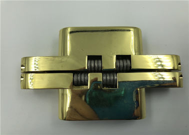 Charnières de porte cachées plaquées par or pour des portes en bois solide de 30mm, porte ignifuge